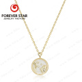 jewelry gold plated zodiac 925 sterling silver